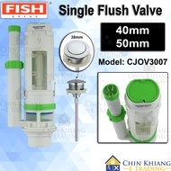 Fish Brand CJOV3007 CJOV3009 Push Button Single or Dual Flush Valve Flushing Cistern 40mm 50mm CJOV-