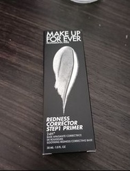 (郵寄免運)MAKE UP FOR EVER STEP1 第一步遮泛紅妝前乳30ml  #綠色 信義新光正貨  （奇肌對策 飾底乳 矯色 ）(muf)