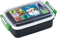 Skater RBF3AN-A Children's Bento Box, 15.2 fl oz (450 ml), Fluffy Dome-Shaped Lid, 1 Tier, Made in J