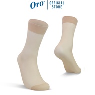 ORO 3 Pairs Classic Short Stockings