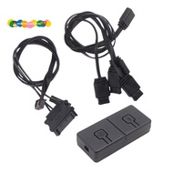 5V 3Pin ARGB to 12V 4 Pin RGB Converter 5V ARGB to 12V RGB Converter 5V 3pin Manual Controller
