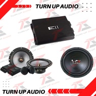 Paket audio mobil FULL LM AUDIO subwoofer lm audio power 4 channel LM