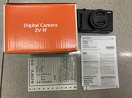 [保固中][高雄明豐] 95新 公司貨 Sony ZV-1F 便宜賣 [D2410]