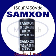 150uF 450V Capacitor 150uf450v 450v150uf C-Shaped Size 22x40 1 Piece