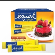 Equal Gold Zero Calorie Sweetener 50 Sticks
