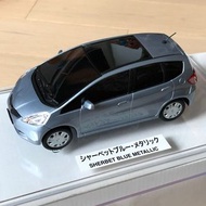 罕有非賣品 Honda 正廠 Fit 1:24 Sherbet Blue Metallic 模型完成品