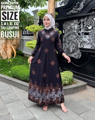 Batik Usman - Gamis Terbaru twill rayon premium pekalongan gamis twil batik cap super abstrak - Home