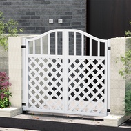 Fence Door Outdoor Courtyard Preservative Wooden Door Gardening Double Fence Vegetable Garden Courty