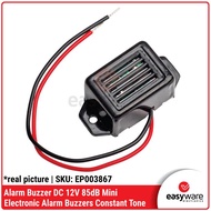 Alarm Buzzer DC 12V 85dB Mini Constant Tone Electronic Buzzers