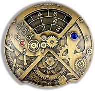 Spinner Dice7-in-1 Roulette Dice Metal Dungeons and Dragons Dice Set DND Dice, 7-in-1 Dice Combine D