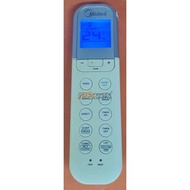 (Local Shop) Genuine Used Original Midea AirCon Remote Control