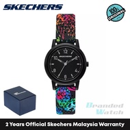 Skechers SR6309 Woman's Toluca Analog Quartz 34 MM Fashion Silicone Strap Watch Jam ori Skechers Wat