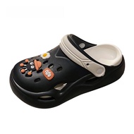 NB CROSS | รองเท้าแตะส้นหนาสำหรับผู้หญิง NB Cross ฤดูร้อน 2024 รองเท้าแตะแบบสวมสบาย พื้นรองเท้า EVA 