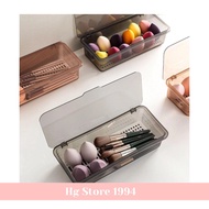 Makeup box with dustproof lid, lovely transparent design - Hg Store 1994