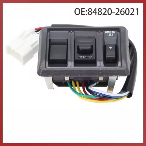 84820-26021 for Toyota Hiace, Window Glass Lifter Switch