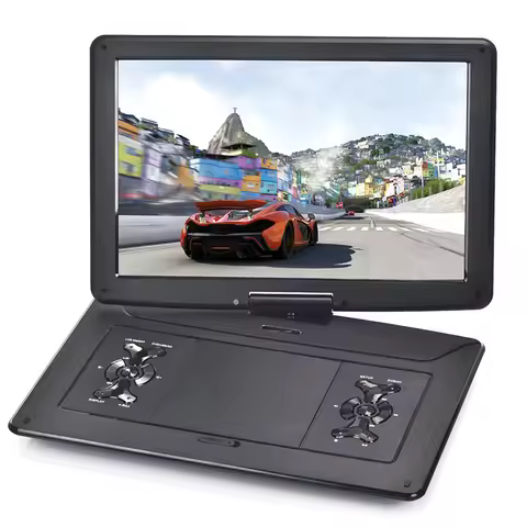 17.9Inch Portable DVD Player With 15.6 Inch English HD Large Screen DVD Player CD Player
