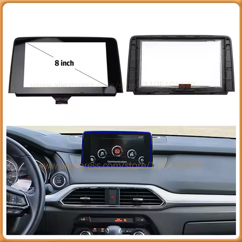 Brand New 8 inch Mazd-a CX9 CX-9 Touch Screen GLASS Digitizer 2016-2019 TK49-611J0B TK49-611JA
