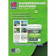 5KG NIPPON Paint FLEX 200 Arcylic Waterproofing