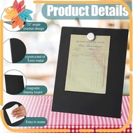 Magnetic Bulletin Board with Easel Stand(11 X 8.5 Inches) for Back to School, Home, Kitchen, , and M