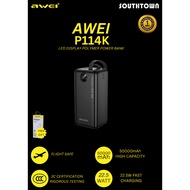 Awei P114K 50000mAh Powerbank 22.5W Fast Charging