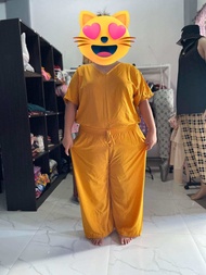 plus size challis terno squarepants for women(2xl-4xl)