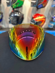 *VISOR SHJ*Gracshaw G838 Gaizer /G535  Geomax/G555 GENNEX/ XDot G515 Visor Siang Malam Smoke / Gold 