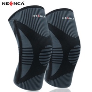 NEENCA 2PCS Knee Brace Sleeve Support Elastic Support Suitable for Knee Protection During Exercise