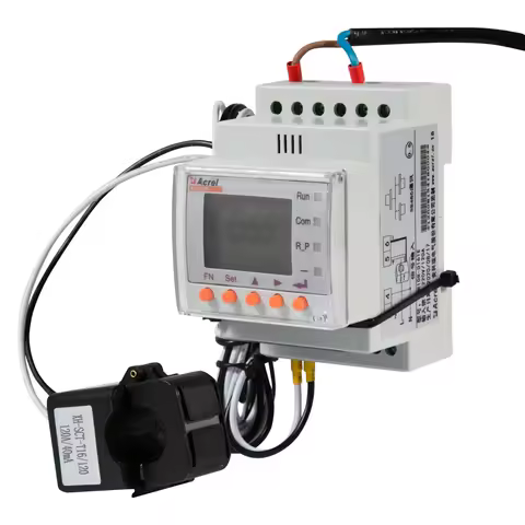 Acrel ACR10R-D16 Bidirectional Single Phase Energy Meter with 120A Split Core Ct RS485 Modbus-RTU fo