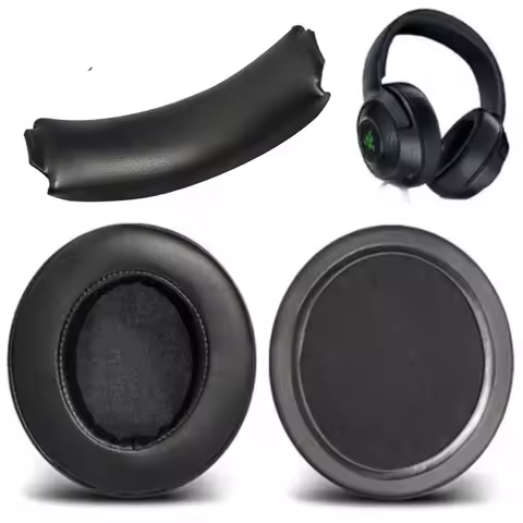 New Earpads For Razer Kraken X Gaming Headphone Replacement Ear Pads Cushions Cover Repair Parts Ear