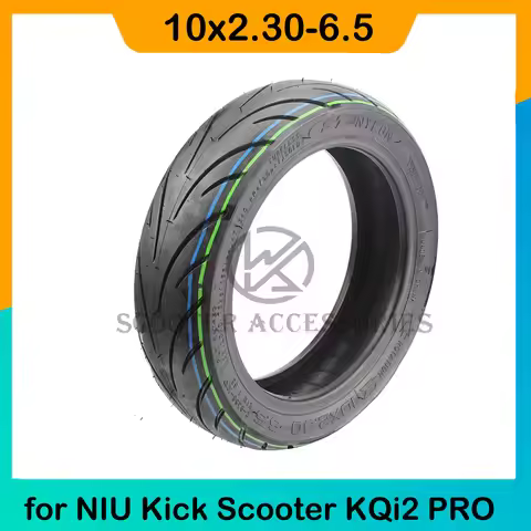 10x2.30-6.5 CST Thickened Vacuum Tire 10 Inch Rubber Inflatable Tyre for NIU Kick Scooter KQi2 PRO