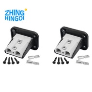 New Flush Mount Anderson Plug 50A Connector Kit Mounting Bracket