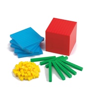 Base Ten  Block ชุดจำนวนนับ 4 สี (Base Ten (4-Color))