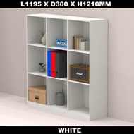 Mobilia 9 Tier Bookcase / 9 Cube Bookcase / Almari Buku / Rak Buku Rack Shelf / Book Shelf Display C