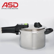 ASD 3 Ply Induction Stainless Steel Pressure Cooker (6000ml)
