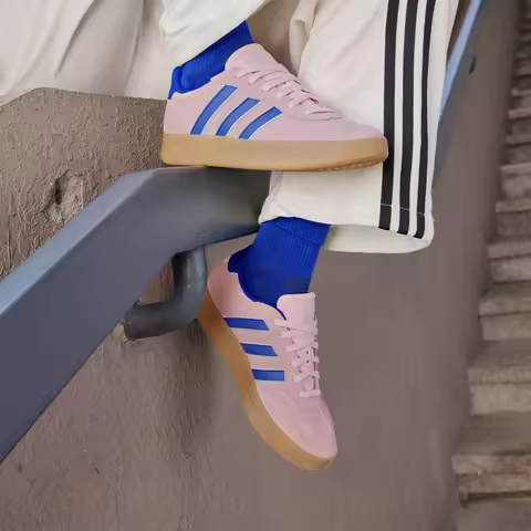 Adidas Authentic BARREDA Women's Lightweight Thick Sole Outdoor Casual Slip-On Shoes JP7107