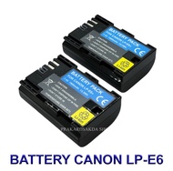 LP-E6 \ LPE6 \ LP-E6N \ LPE6N แบตเตอรี่ \ แท่นชาร์จ \ แบตเตอรี่พร้อมแท่นชาร์จสำหรับกล้องแคนนอน Batte