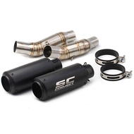 (ซ้ายและขวา) สำหรับรถมอเตอร์ไซค์คาวาซากิ Z1000 Z1000SX นินจา1000 Z1000R 2007-2023 ท่อไอเสียท่อเชื่อม