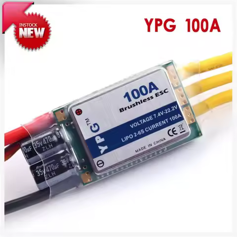 YPG LV ESC 40A/45A/60A /80A/100A ESC SBEC Brushless Speed Controller ESC High Quality RC MODE helico