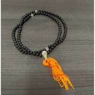108 paying Beads. Wood. Black colour. 念珠 . 佛珠 .