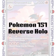 pokemon 151 singles reverse holo pokemon trading card games pokemon cards