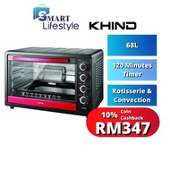 Khind Electric Oven With Convection & Rotisserie (68L) OT6805 / Pensonic PEO-6804