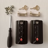 Luggage 065c small long lock suitcase three holes Four holes Daquan 1.9 Combination lock 2.4 Luggage