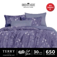 [Comforter Set] Comfort Bay TERRY Fitted Set Super Single/Queen/King Bed Sheet Cadar Pillowcase Incl