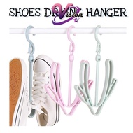 Shoes Drying Hanger Rack Shoes Drying Double Hook Multi-Purpose Hanger 360 Degrees Rotatable