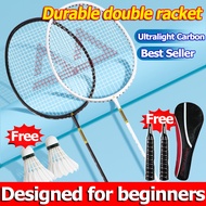 [COD Buy 2 Get 6]VC2fWO5D badminton rackets badminton original racket set Balls*3 Grips*2 Racquet ba