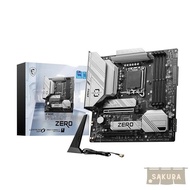 MSI B760M PROJECT ZERO Back Connect Design Intel 14th/13th/12th Gen Core Processor Compatible LGA170