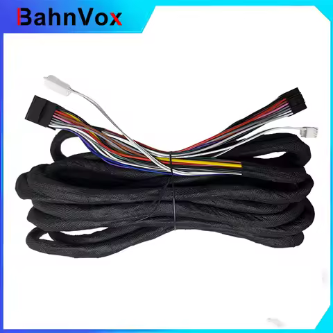 Universal 6M Extension Cable Wiring Harness For BMW 3er 5er X5 M3 M5 E46 E38 E39 E53 Car Stereos Uni