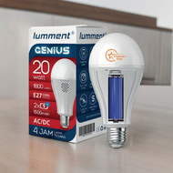 LUMMENT Genius Lampu Bohlam LED Emergency 7W 10W 15W 20 Watt