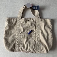 日本 Northern Truck 米色帆布 大號 側咩袋