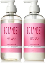 BOTANIST 柔順洗髮精及護理套裝，櫻花櫻桃香型